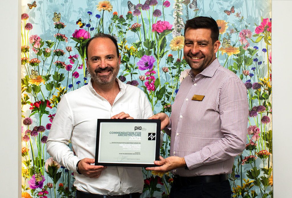 Magnificently revamped Melrose Manor receives recognition from Pretoria Institute of Architects